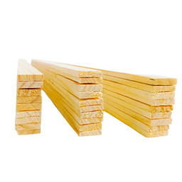 40 Ripas para Artesanato Repac Madeiras Pinus 26x2,5x1,5Cm - 3