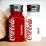 Kit Pratos Coca-cola com Garrafa, Saleiro e Pimenteiro Coca-cola - 10
