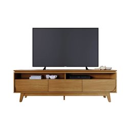 Rack para Sala de Tv até 75" Polegadas Design Moderno e Elegante:cumaru - 5