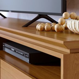 Rack para Sala de Tv até 75" Polegadas Design Moderno e Elegante:cumaru - 2