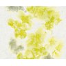 Papel De Parede Metrop TNT Floral Amarelo Cinza Class Boradecor - 1