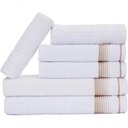 Ver imagem 1 de Jogo de Toalhas Luxury Soft Beka 360 G-m² 2 Banho + 2 Rosto + 2 Piso Luxo Branco