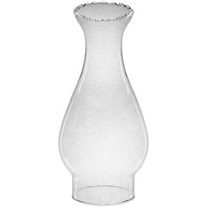 Cupula de Vidro Transparente para Lampião Vintage Boca 06,5