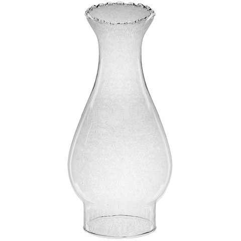 Cupula de Vidro Transparente para Lampião Vintage Boca 06,5