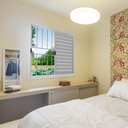 Ver imagem 3 de Veneziana de Correr 3 Folhas C/grade Alumínio Branco 1.00 X 1.20 Linha Modular - Hale