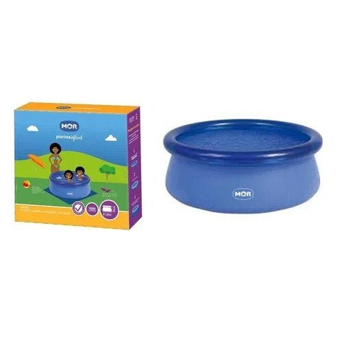 Kit Piscina Inflável 1000 Litros + Cooler 18Lts Vida MOR - 4