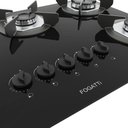 Ver imagem 3 de Cooktop 5 Bocas Safe Vidro Preto 27001401 - Fogatti