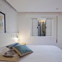 Ver imagem 3 de Veneziana de Correr 6 Folhas S/grade Alumínio Branco 1.00 X 1.20 Linha Modular - Hale