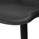 Ver imagem 4 de Kit 4 Banquetas Alta Estofada Para Bar Balcão Cozinha Americana Giratória Regulável Roma Com