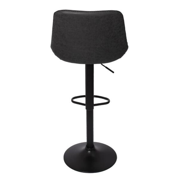 Kit 4 Banquetas Alta Estofada Para Bar Balcão Cozinha Americana Giratória Regulável Roma Com - 7
