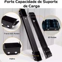 Ver imagem 4 de Suporte Universal com Rodinhas para Arrastar Geladeira, Fogões e Móveis Ms-2011:Preto