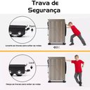 Ver imagem 3 de Suporte Universal com Rodinhas para Arrastar Geladeira, Fogões e Móveis Ms-2011:Preto