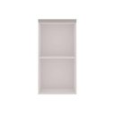 Ver imagem 2 de Armário Aéreo 40cm para Cozinha Modulada com 1 Porta Mdf Cor:fendi com Branco