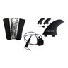 Deck Pranchinha De Surf + Leash Strep Surf 6Mm + Quilha Fcs1 - 1
