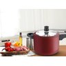 Panela De Pressão Rochedo Turbo 4,5L Vermelha - 2