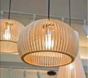 Ver imagem 4 de Luminária Teto Tipo Pendente Em Mdf - Completa