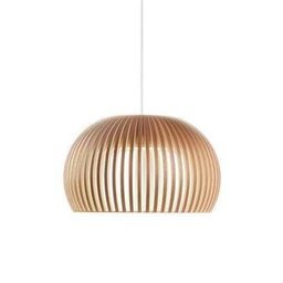 Luminária Teto Tipo Pendente Em Mdf - Completa - 1