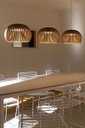 Ver imagem 2 de Luminária Teto Tipo Pendente Em Mdf - Completa