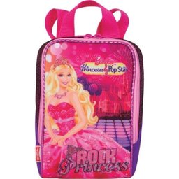 Lancheira Térmica Com Garrafa Barbie Unidade Rosa E Roxa - 3