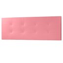 Ver imagem 3 de Kit Painel e Calçadeira Baú Solteiro 0,90m Berlim Suede Rosa - Pallazio