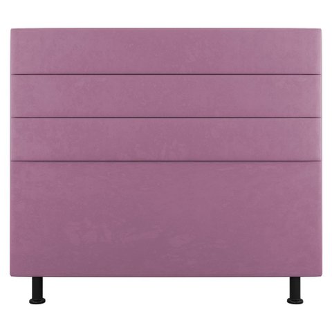 Cabeceira Cama Box Casal Malik 140cm Suede Rosa - Abmaza