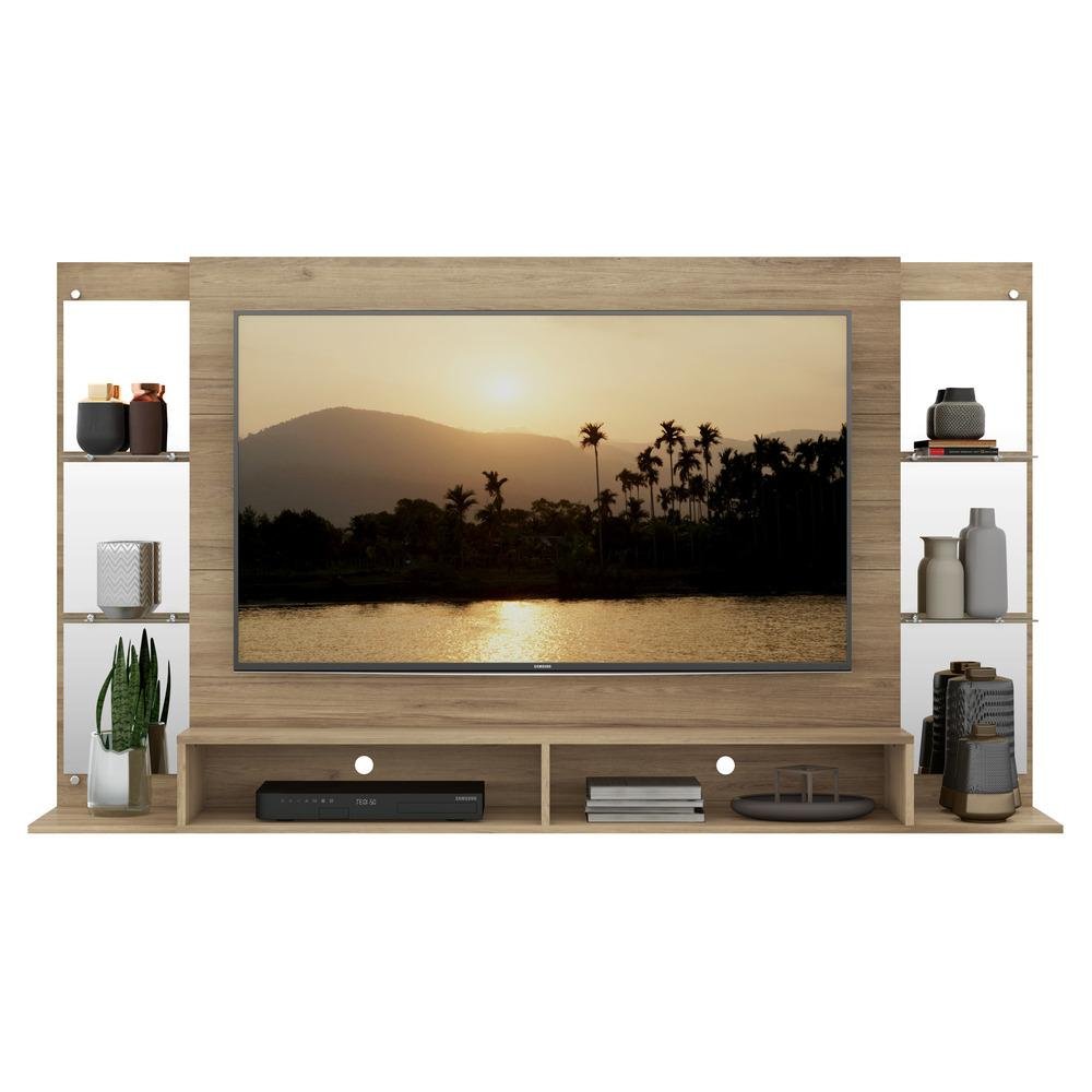 Painel com Espelho para TV até 60" Multimóveis Nairóbi FG3150 Rustic - 5