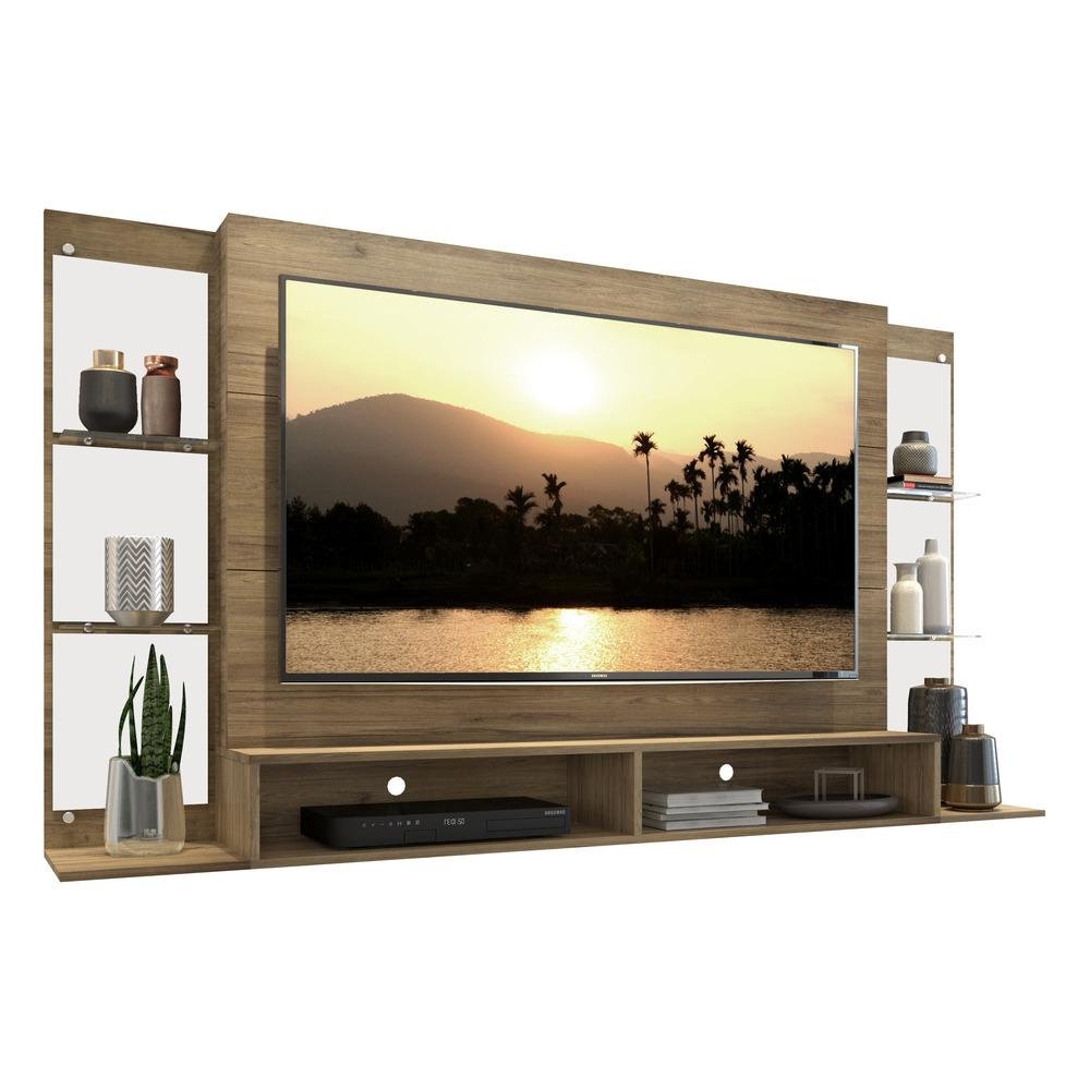 Painel com Espelho para TV até 60" Multimóveis Nairóbi FG3150 Rustic - 1