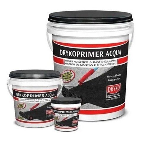 Primer Acqua Colagem de Manta Asfaltica 3.6 Litros Priecogal