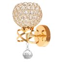 Ver imagem 1 de Luminária de Parede Arandela Redona Cristal Moderna Luxuosa