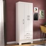 Guarda-roupa 3 Portas 2 Gavetas Gr3223 Branco Rio Grande Rodial Móveis - 1