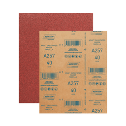 Kit 10 Lixa Massa Paredes Tetos Alvenaria em Geral Norton 180 - 1