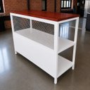 Ver imagem 1 de Bancada Ilha para Cozinha Design Industrial 2,00m x 50cm