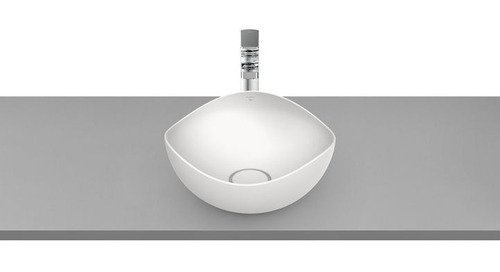 Cuba de Apoio para Banheiro Roca Ruy Ohtake 37,5cm Blanco Matte - 3