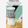 Espremedor Fruta Suco Natural Sem Fio Portatil 45W Laranja Limao Melancia Culinaria Cozinha Cocçao C - 13