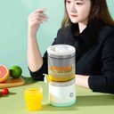 Ver imagem 3 de Espremedor Fruta Suco Natural Sem Fio Portatil 45W Laranja Limao Melancia Culinaria Cozinha Cocçao C