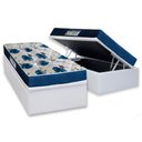 Ver imagem 1 de Cama Box Baú Solteiro: Colchão Anatômico Ortobom D28 / Ep Iso 60 Super Firme + Base Crc Courano