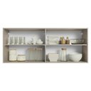 Ver imagem 2 de Armário Aéreo 120 Cm 2 Portas Nice Madesa Crema