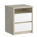 Ver imagem 1 de Mesa de Cabeceira 2 Gavetas 1 Nicho