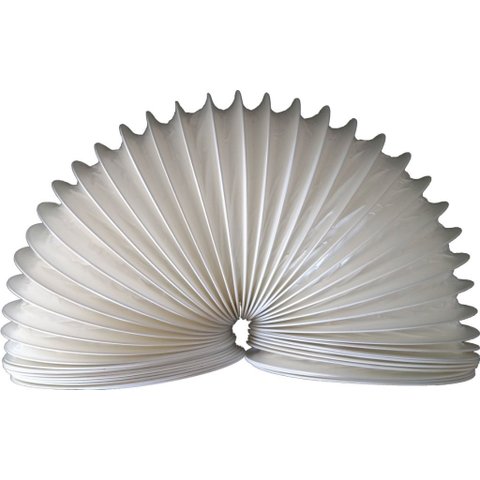 Duto Helicoidal em PVC para Exaustor Axial barra 10m 4" 100mm