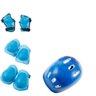 Kit Patins Infantil 35/38 Azul com Laranja - Brink+ - 5