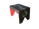 Ver imagem 1 de Banco madeira vermelho e preto