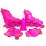 Patins Inline com Kit Proteção B12 - Rosa 39 - 3