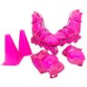 Patins Inline com Kit Proteção B12 - Rosa 39 - 1