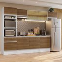 Ver imagem 1 de Armário De Cozinha Completa 300cm Branco Diamante