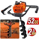 Ver imagem 1 de Perfurador de Solo Gasolina 52cc Broca 80x15 Vps520s Vulcan Trent P/ Fazer Cerca, Estaca