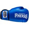 Luva De Boxe Muay Thai Mma 08Oz Azul Fheras - 5