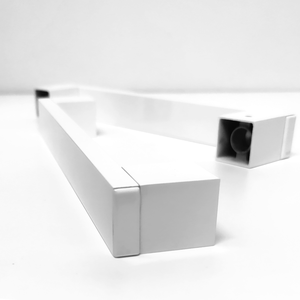 Puxador Em Alumínio 20cm Branco Acetinado