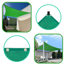Ver imagem 4 de Tela Decorativa Sombrite Verde 90% 3m X 4m Bainha e Ilhós
