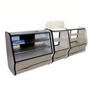 Ver imagem 1 de Balcão Expositor Vitrine Comercial Preto 140cm