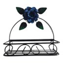 Ver imagem 1 de Porta Shampoo Rústico em Ferro:azul